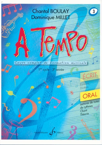 A tempo : oral. Volume 3 Visuell